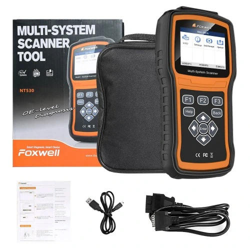 Foxwell Nt530 Multi-System Scanner Support Latest BMW 2018/2019 &amp; F Chassis Update Version of Nt520