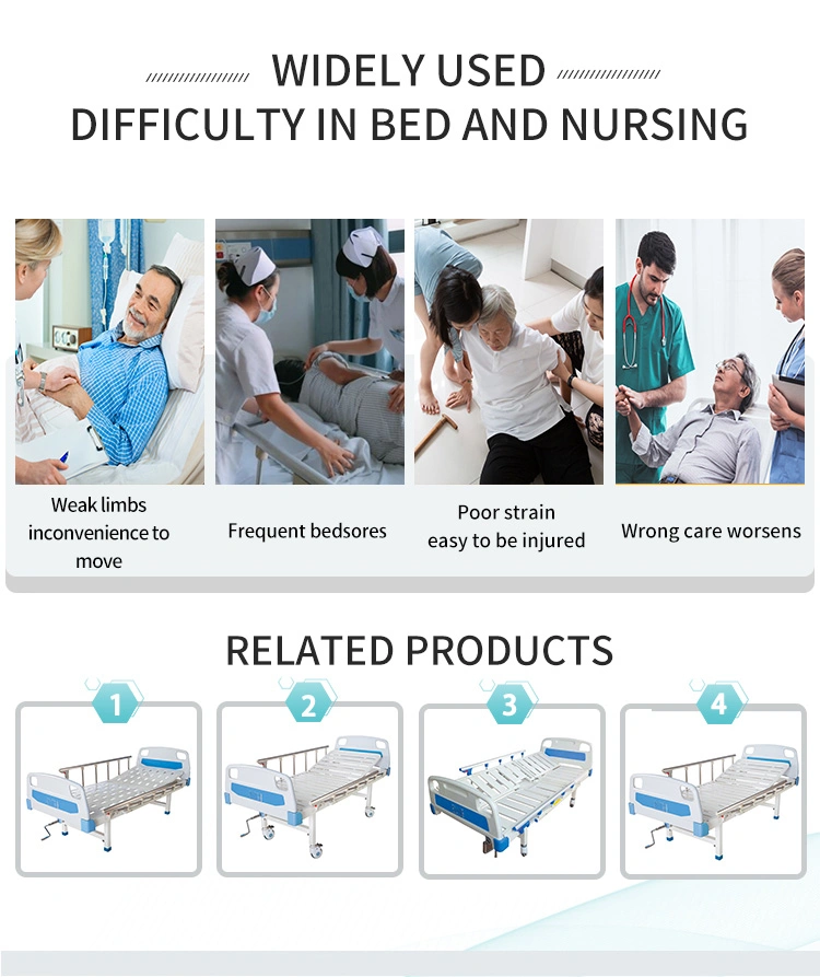 Newly Made 2023 Cost-Effective Factory Direct Sales 2 Function Medical Bed