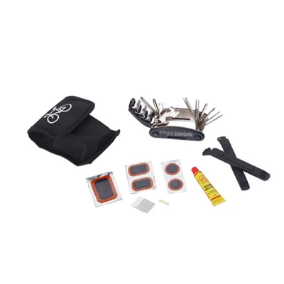 China Proveedor de herramientas de reparación de bicicletas Set Equipo de ciclismo Reparación de bicicletas Kit de mantenimiento de reparación de la llave del neumático