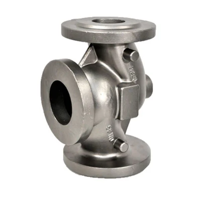 Carcasa de turbina de acero inoxidable duradera con acabado pintado