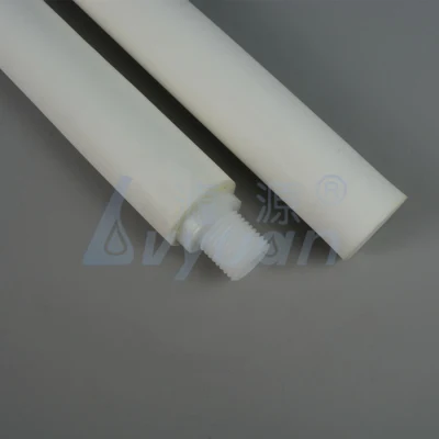 China Tipo de filtro de plástico profesional 5/10/50 micrones PE el cartucho de filtro para que el vapor/líquido/Filtro de tratamiento de agua/aceite