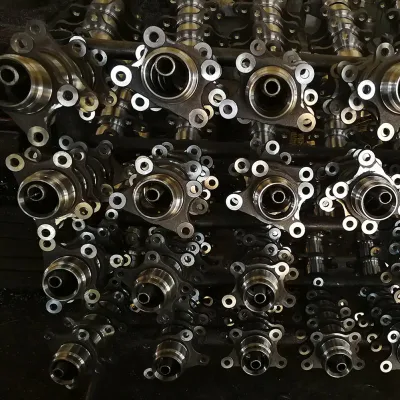 Carcasa de turbina de acero inoxidable duradera con acabado pintado