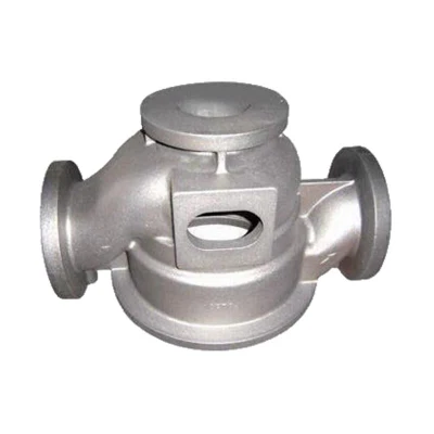 Carcasa de turbina de acero inoxidable duradera con acabado pintado
