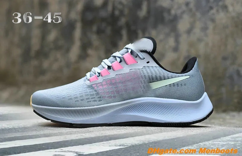 New Air Zoom Pegasus 37 Casual Shoes Mens Women Max 38 39 Le Greedy Be True Triple White Midnight Black Navy Chlorine Blue Ribbon Green Wolf Grey Designer Sport