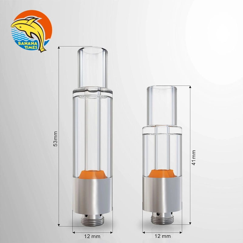 Shenzhen E-Cigarette Manufacturer Vape Cartridge Empty 1ml 2gram Glass Oil Vaporizer Cartridge