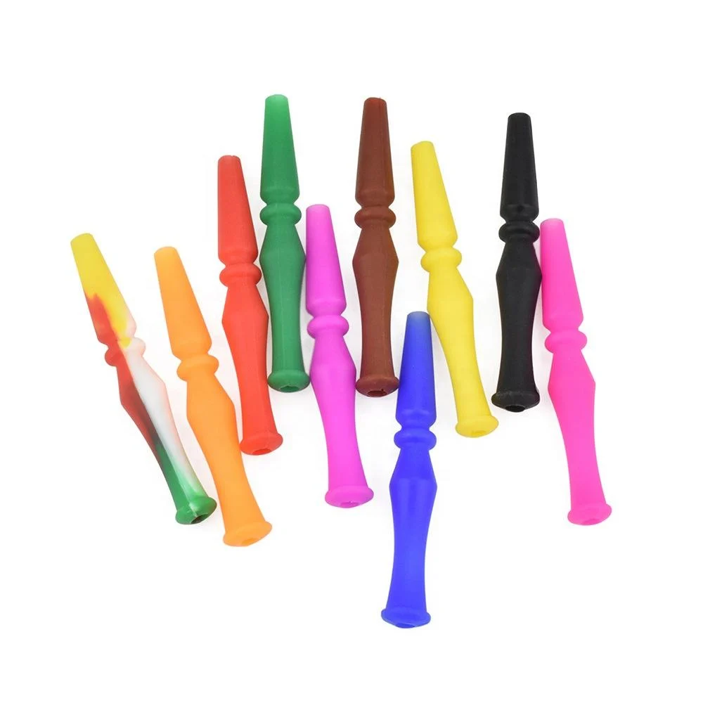 Factory OEM Eco Friendly Colorful Silicone Shisha Mouthpiece Reusable Hookah Mouth Tip for Shisha Hookah