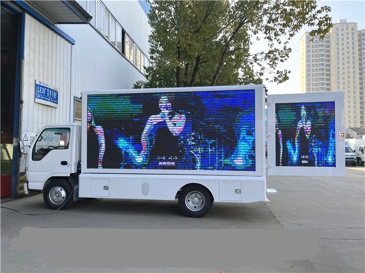 Factory Direct Sales I/Suzu 4X2 P6 Outdoor Digital Advertising LED Billboard Mobile Truck Used Cars Special Vehicle Made in China