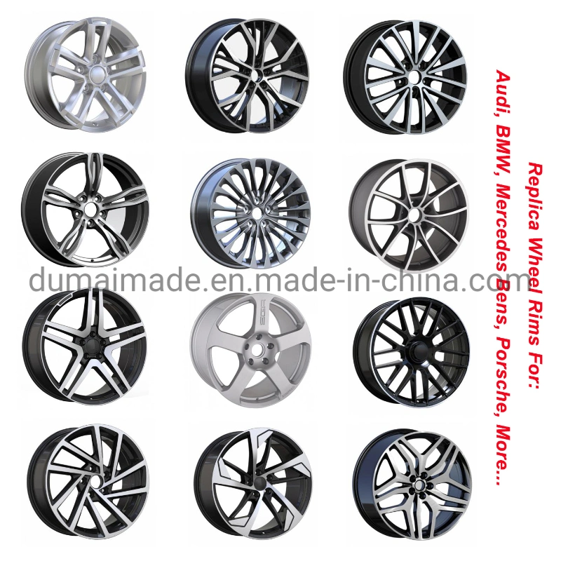 Wholesale 14 15 16 17 18 19 20 21 22 23 Inch Replica Wheels From Alloy Wheel Rim Factory for BMW Audi Mercedes Benz Porsche VW Japan /USA Vehicles