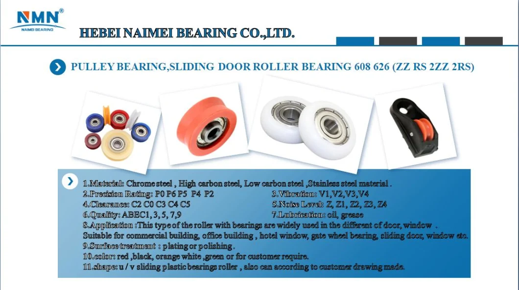 Manufacturer Supplier Small Mini Ball Bearings Rubber Nice Quality
