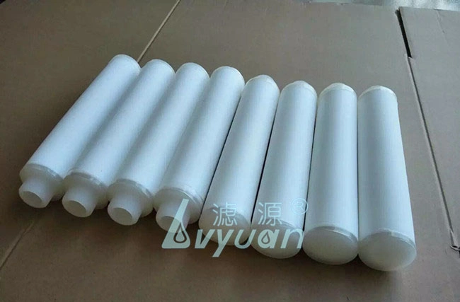 China Professional Plastic Filter Type 5/10/50 Microns PE Filter Cartridge for Steam/Liquid/Water/Oil Treatment Filter