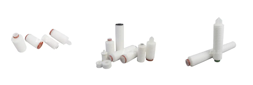 0.22 Micron High Flow Nylon Membrane Pleated Filter Cartridge for Industrial Water