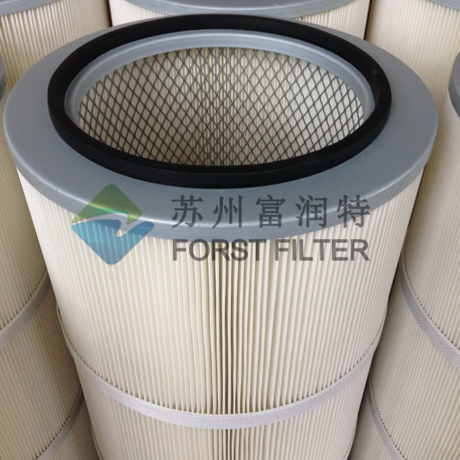 China Manufacturer Forst Industrial Pleated Air Filter Cartridge