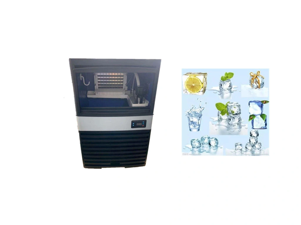 60kg/24h High Quality Factory Restaurant Shop Industrial Commercial Automatic Ice Cubes Maker