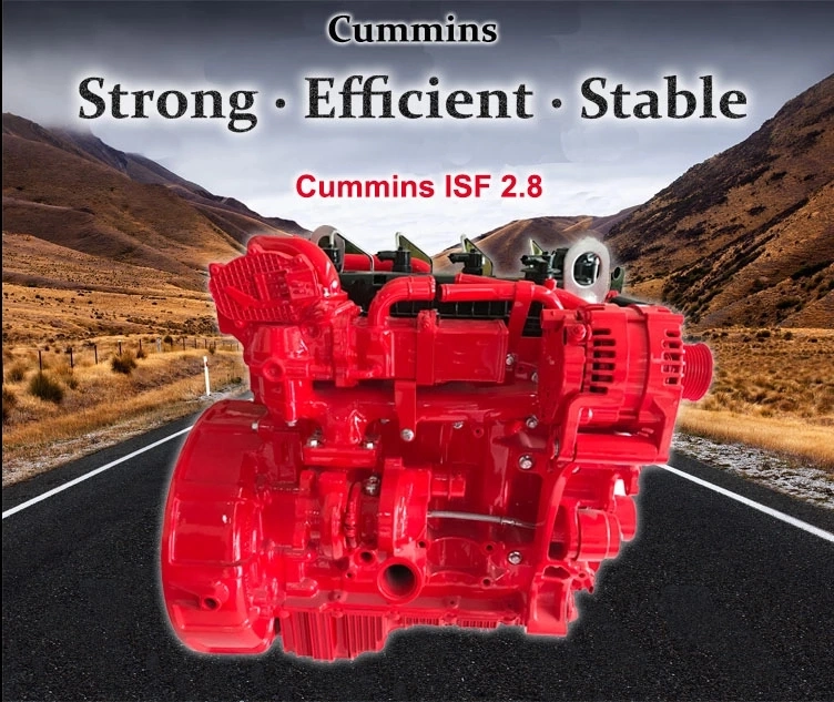 Original Cummins Diesel Engine ISF 2.8 Series for Light Truck/Pickup Truck/Coach/Bus