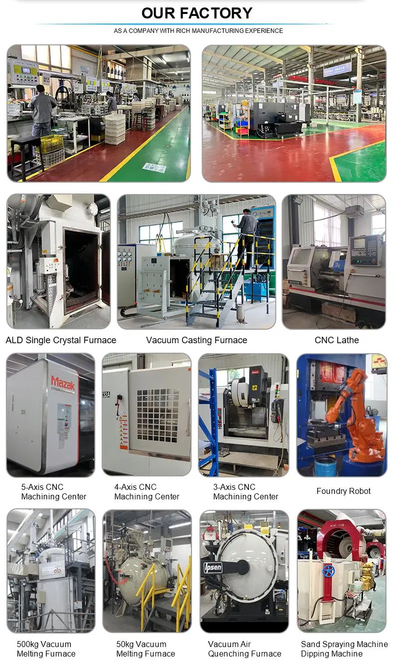 Dz411 Dz466 Directionally Solidified Structure Oriented Columnar Crystal Turbine Blades Manufacturing Process