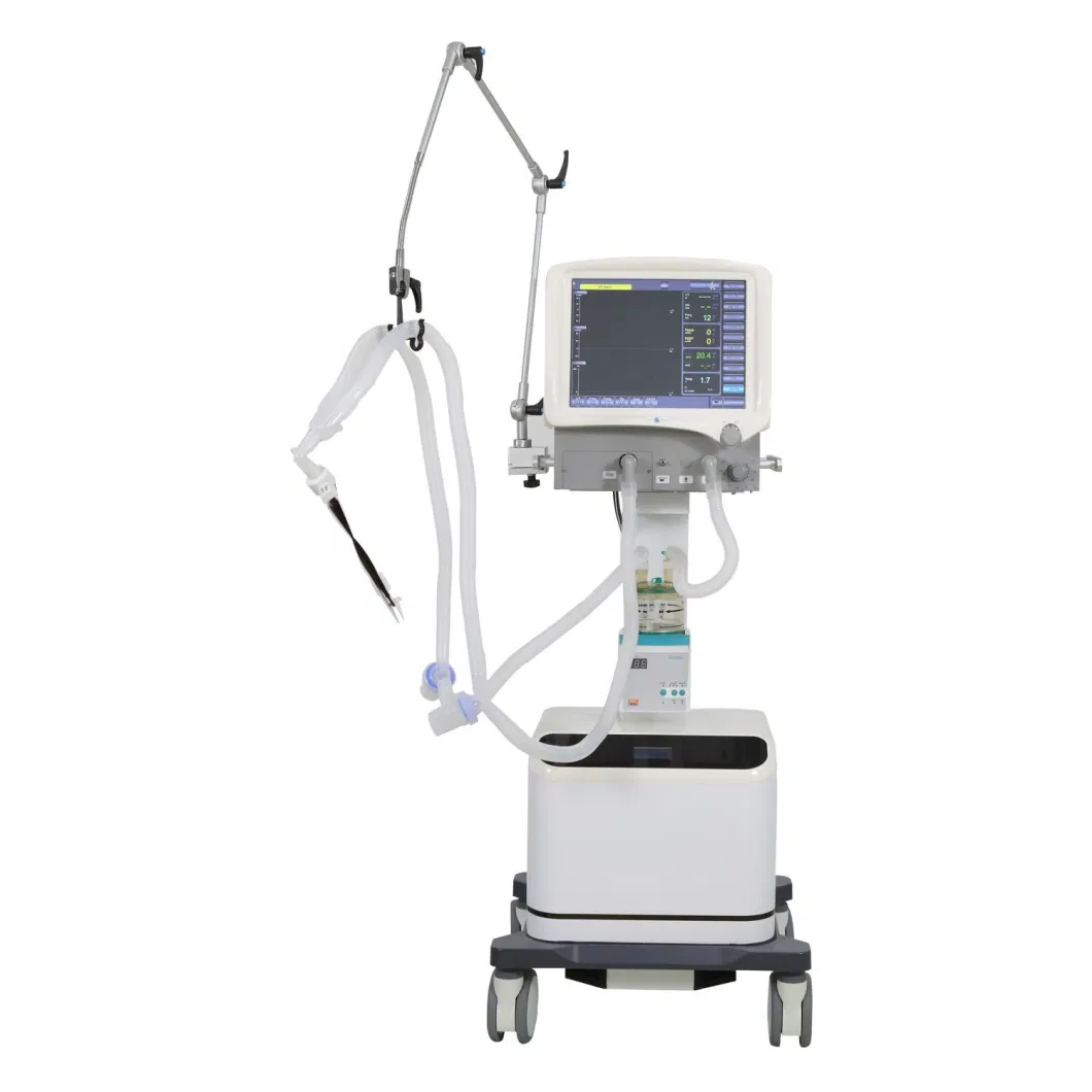 CE Approved ICU Ventilator Machine Medical Breathing Electrosurgical Machine