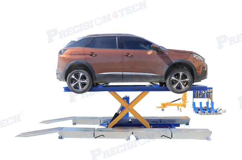 China Factory Outlet Precision Customized Movable Auto Body Repair Equipment/Eurpean Frame Rack Car Maintenance with Remote and Puller Pre-H6 CE Approved