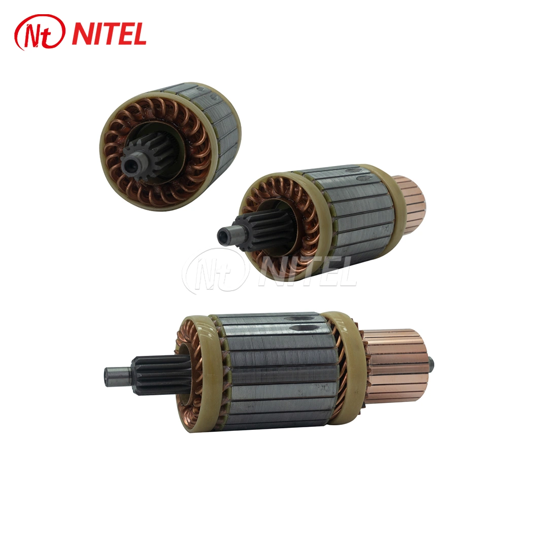 Nitai High-Quality Mini Armature Factory Rotor Motor Armature China 12V Electric Car Starter Armature Suit for Cummins Isf 2.8