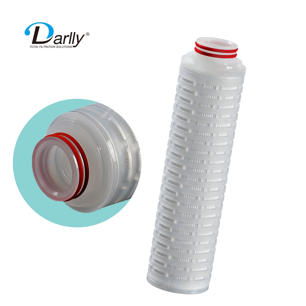 China Manufacturer High Performance Polyethersulfone (PES) Membrane Pleated Filter Cartridge