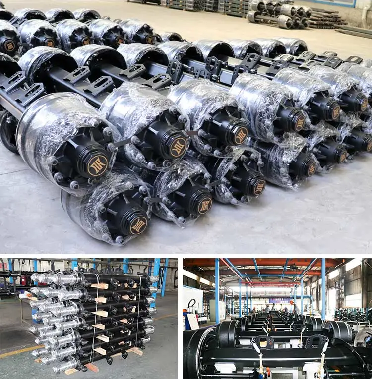 China Produces High-Quality Semi-Trailer Axles at Affordable Prices with Strong Load-Bearing Capacity