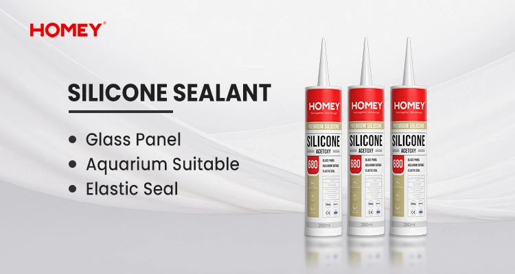 Homey Good Selling Manufacturer China Glass Acid Silicone Sealant