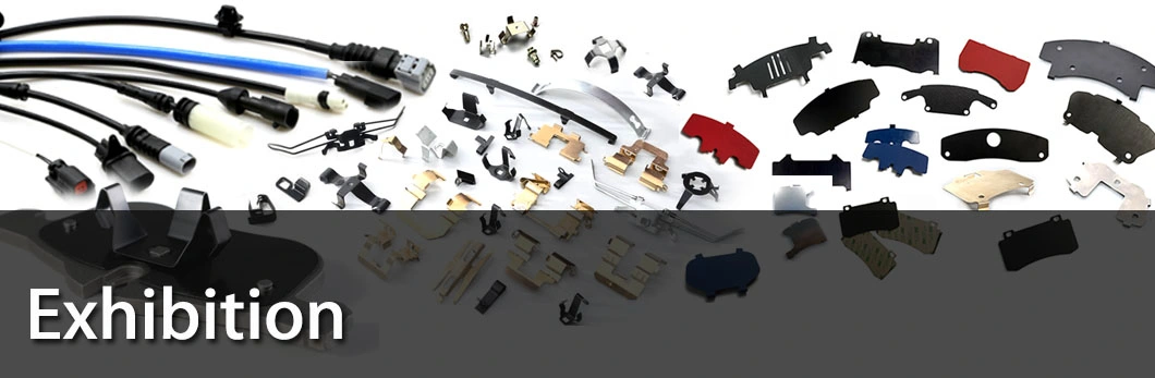 OEM Manufacturer of Metal Machining Brake Pad Stamping Parts Repair Kits D1453