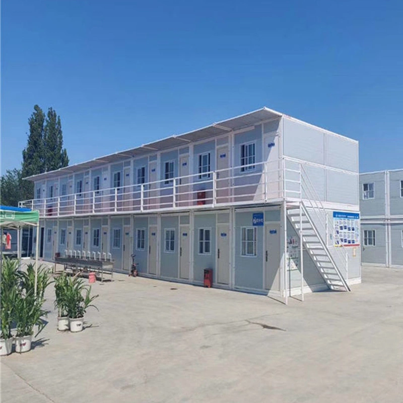 China Prefabricated 20 Foot Container Housing Transportation Flat Packaging Prefabricated Housing