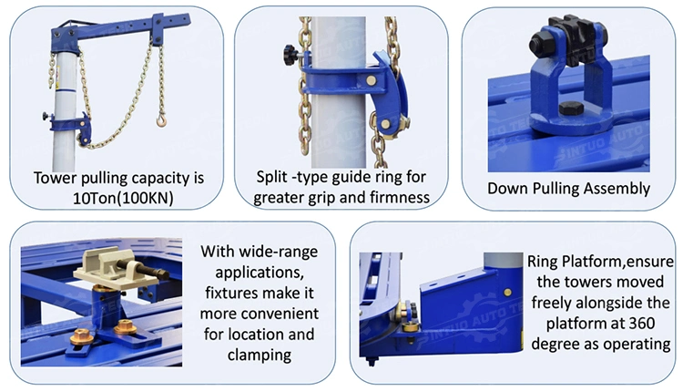 China Auto Chassis Alignment Car Bench/Car Accident Repair Equipment for Sale