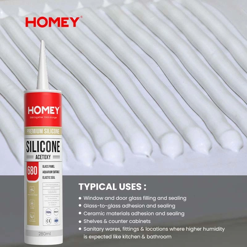 Homey Manufacturer Direct Sale Clear Aquarium Glass Turkey Silicone Sealant