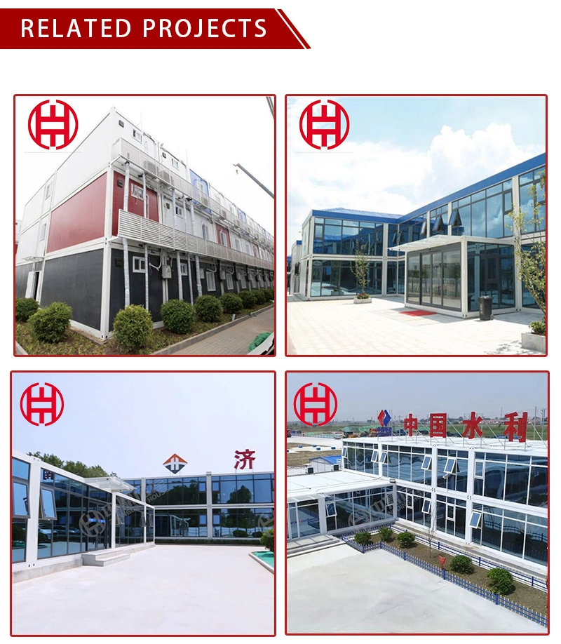 Customized Dormitory Transportation Container Housing Used for Modular Assembly Housing Sales