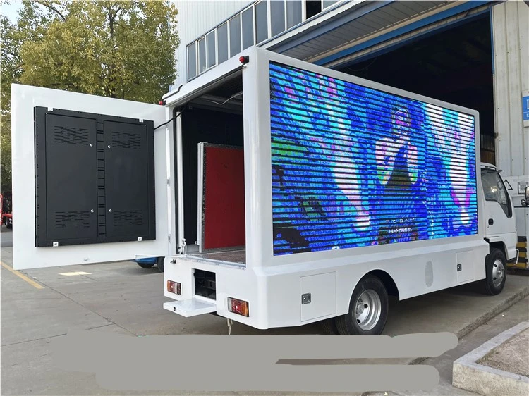 Factory Direct Sales I/Suzu 4X2 P6 Outdoor Digital Advertising LED Billboard Mobile Truck Used Cars Special Vehicle Made in China