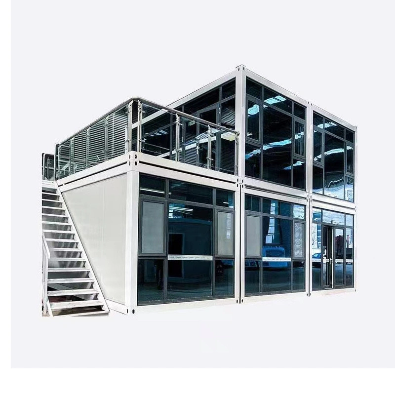 China Prefabricated 20 Foot Container Housing Transportation Flat Packaging Prefabricated Housing