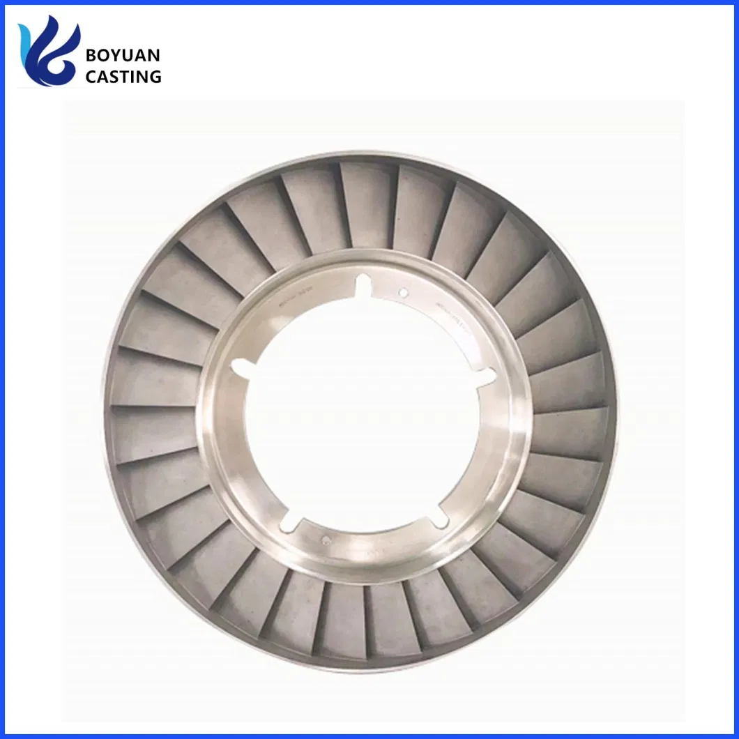 Nickel Base Alloy Silica Sol Casting Steam Nozzle Ring