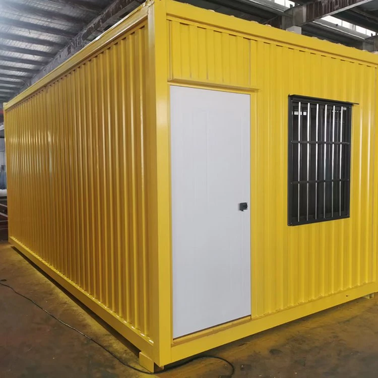 China Prefabricated 20 Foot Container Housing Transportation Flat Packaging Prefabricated Housing