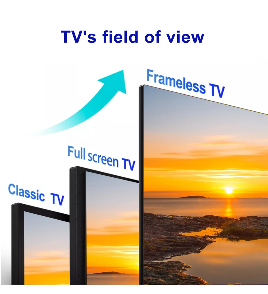 Customized Factory Cheap 24 32 40 43 50 55 65 Inch Chinese Smart Android LCD LED TV Ultra High Definition Flat Panel TV High Definition Best Smart TV