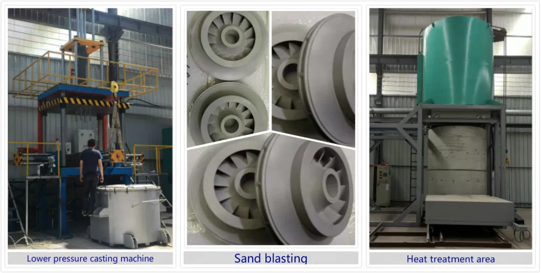 Plaster Model Casting Turbocharger Compressor Wheel