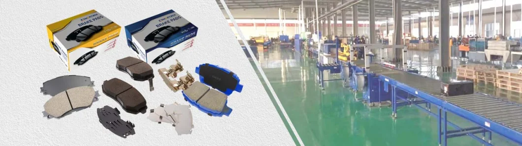 D1099 D1512 D1643 China Manufacturer Factory Price Good Quality Ceramic Semi-Metallic Brake Pads for Land Rover Subaru Honda