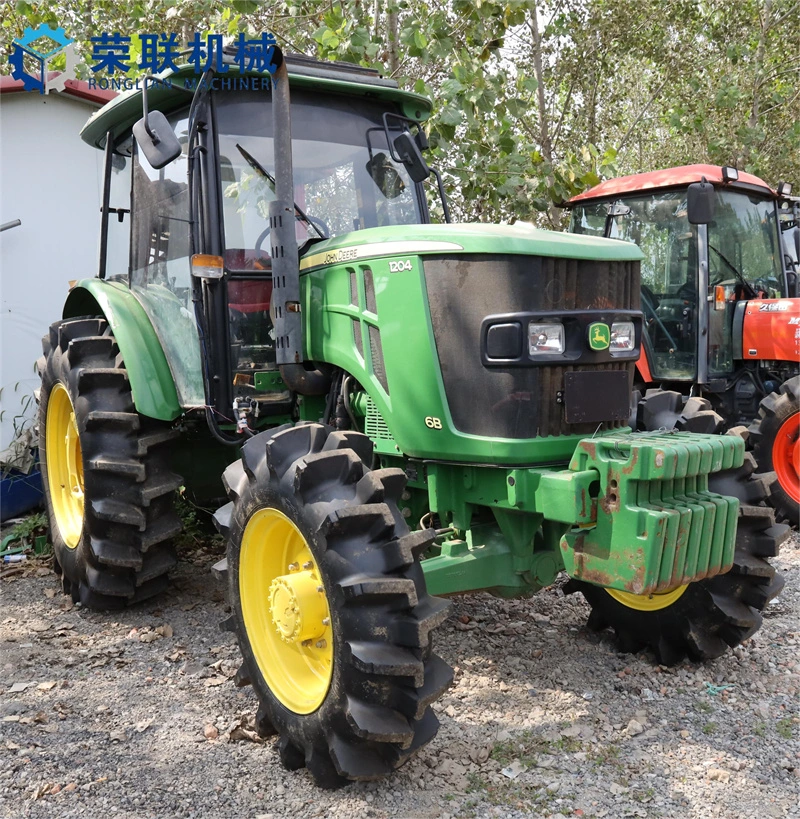 Hot Sale Tractor 4WD Used John Deere 6b-1204 Second Hand Trctor