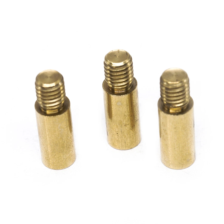 China Supplier OEM Brass CNC Turning Machining Parts Brass Shaft with RoHS