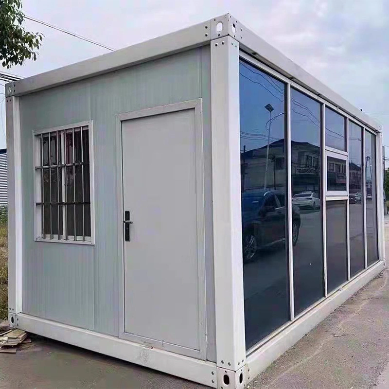 China Prefabricated 20 Foot Container Housing Transportation Flat Packaging Prefabricated Housing