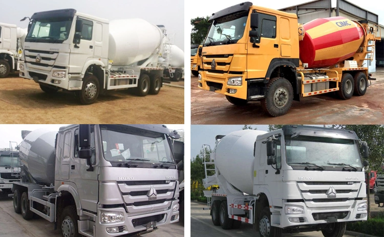 China Hino Sinotruck Shacman Sanyi Schwing Chassis 6m3 8m3 9m3 10m3 12m3 16m3 HOWO Cement Small Concrete Mixer Truck Machine Price for Sale