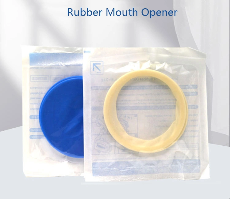 O Shape Rubber Mouth Opener Cheek Teeth Retractor for Dental