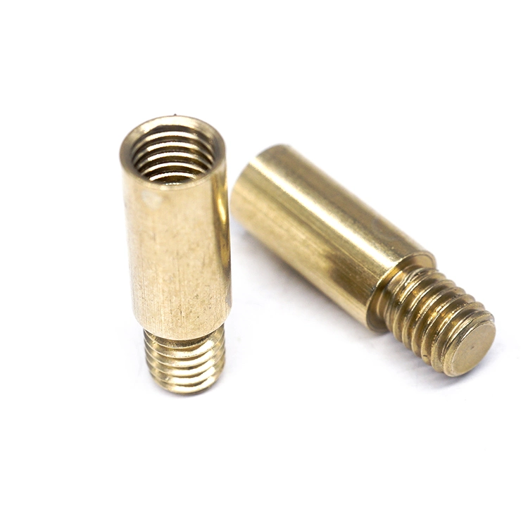 China Supplier OEM Brass CNC Turning Machining Parts Brass Shaft with RoHS