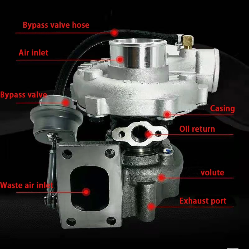 612601110960 Turbo Turbocharger Supercharger for Sinotruk HOWO Shacman FAW XCMG Truck Spare Parts Weichai Wp10 Engine Parts