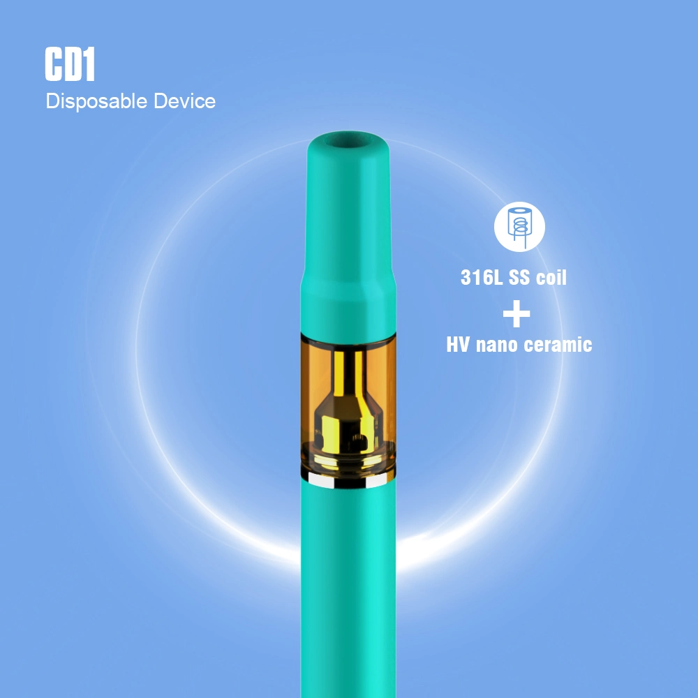 2023 Happy Vaping Nano Ceramic Electronic Pen Flexible Liquid Empty Cartridge