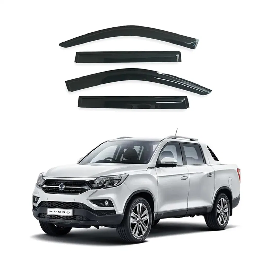 Factory Direct Door Visor Wind Deflectors for Ssangyong Musso 2018