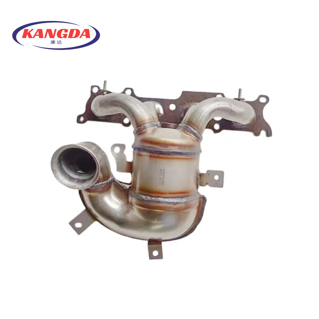 Factory Direct Supply Three-Way Catalytic Converter Exhaust Front Section for Iveco Turin