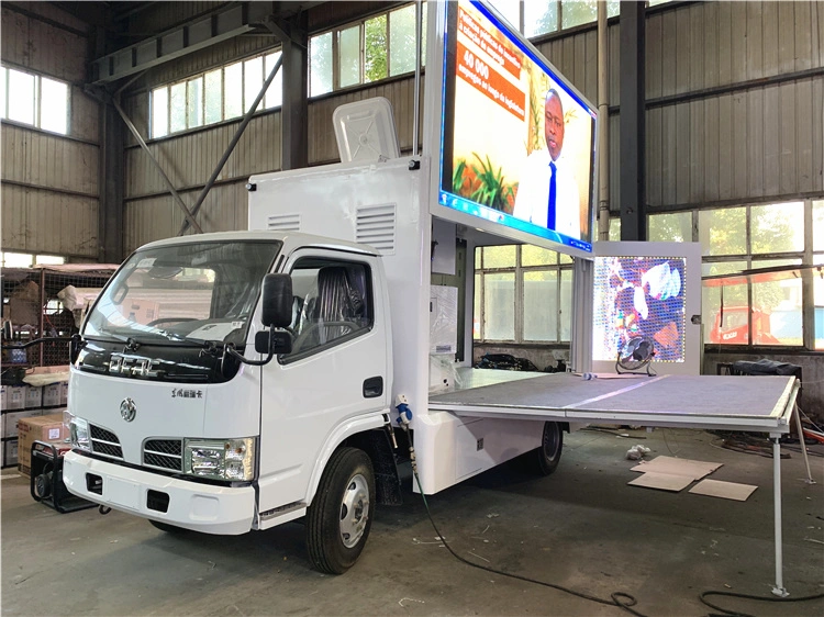 Factory Direct Sales I/Suzu 4X2 P6 Outdoor Digital Advertising LED Billboard Mobile Truck Used Cars Special Vehicle Made in China