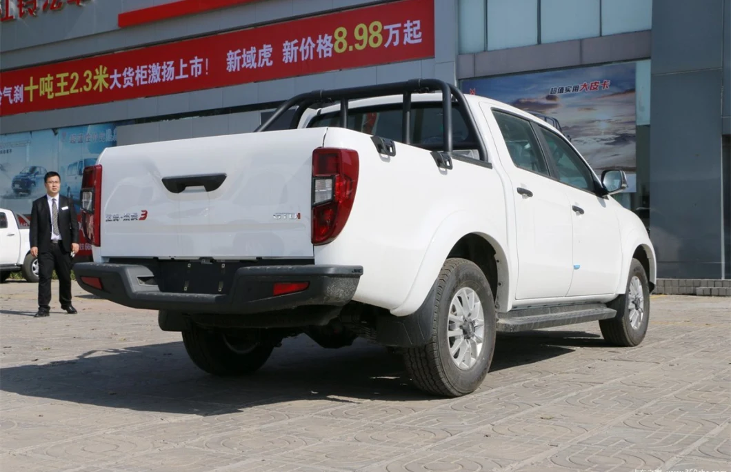 China Left Hand Drive Jmc 125HP 2WD Diesel Mini Pickup Trucks