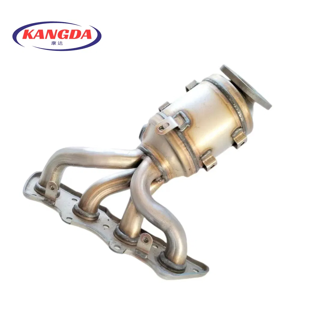 Factory Direct Supply Three-Way Catalytic Converter Exhaust Front Section for Iveco Turin